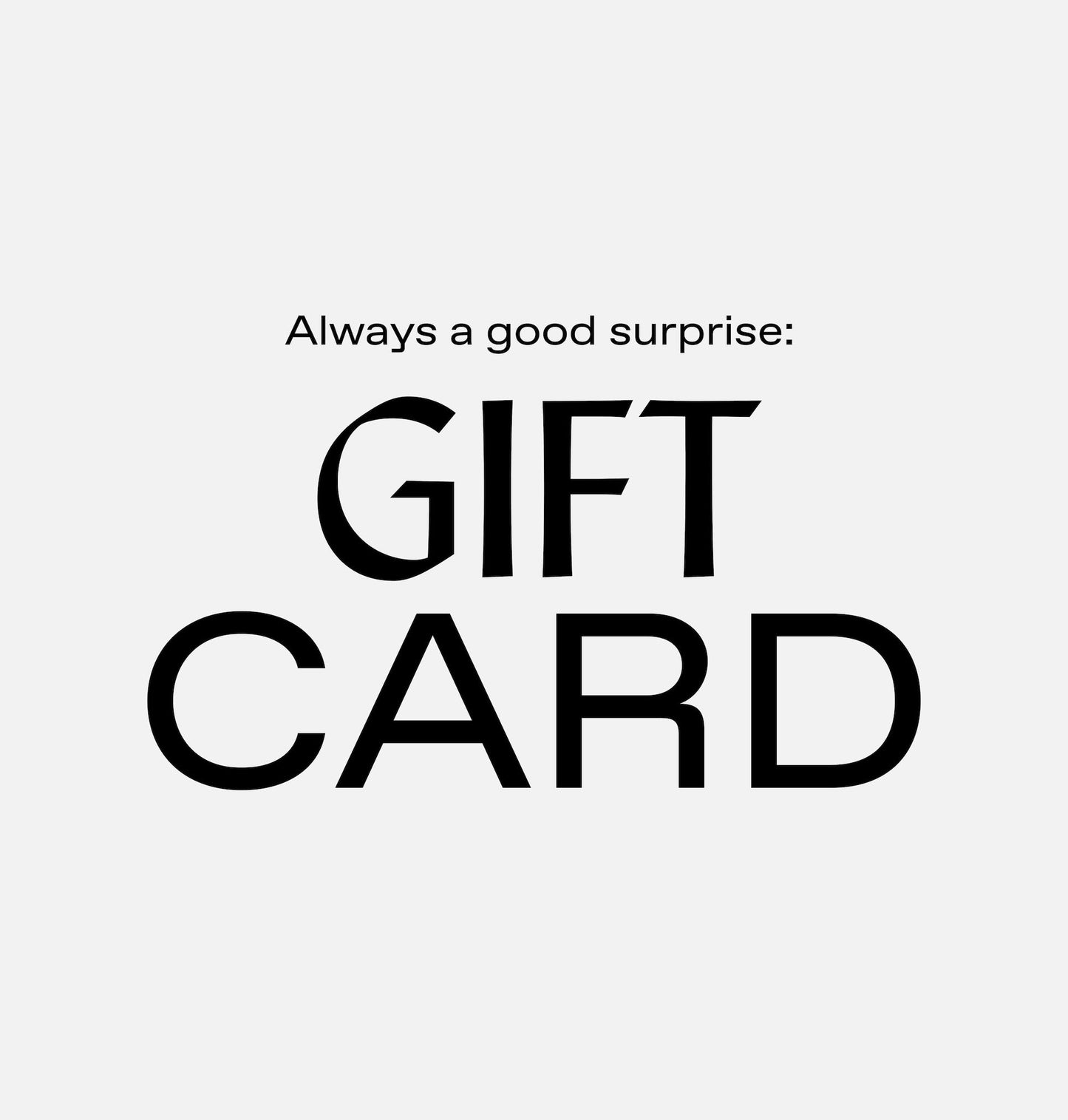 GIFT CARD